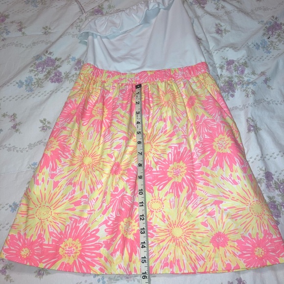 Lilly Pulitzer one shoulder dress - Picture 5 of 6